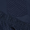 Pijama curto em algodão mercerizado premium com estampado de pontos Pijama curto em algodão mercerizado premium com estampado de pontos