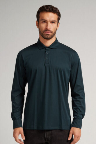 Polo em algodão mercerizado premium Polo em algodão mercerizado premium