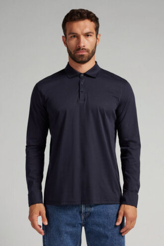 Polo em algodão mercerizado premium
