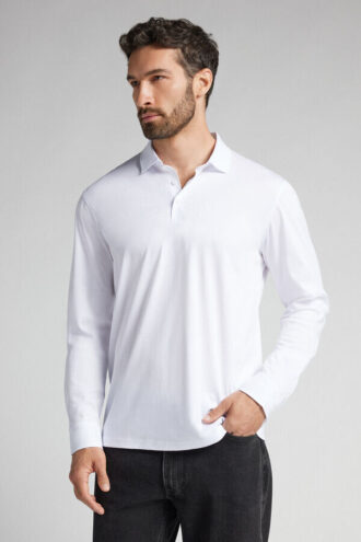 Polo em algodão mercerizado premium Polo em algodão mercerizado premium