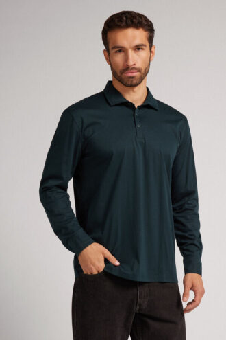 Polo em algodão mercerizado premium Polo em algodão mercerizado premium