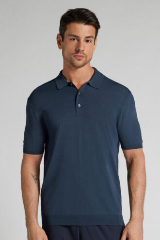 Polo em viscose e nylon
