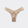 Silky Flowers Seda e Renda Estilo 80S Brazilian
