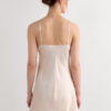 Slip de seda com detalhes em renda Slip de seda com detalhes em renda