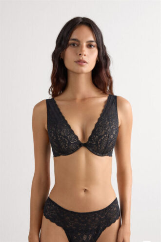 Soutien balconette de renda Elena