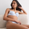 Soutien balconette de seda e renda Silky Flowers Sofia Soutien balconette de seda e renda Silky Flowers Sofia