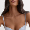 Soutien balconette de seda e renda Silky Flowers Sofia Soutien balconette de seda e renda Silky Flowers Sofia
