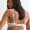 Soutien balconette Denise com estampado de Pretty Flowers Soutien balconette Denise com estampado de Pretty Flowers