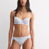 Soutien balconette Denise de seda e renda Silky Flowers Soutien balconette Denise de seda e renda Silky Flowers