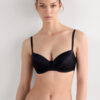 Soutien balconette Sofia Natural Lift em seda