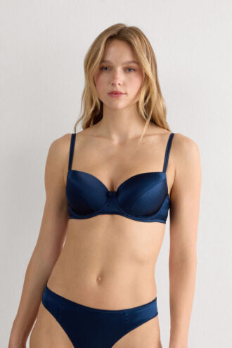Soutien balconette Sofia Natural Lift em seda