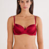 Soutien balconette Sofia Natural Lift em seda Soutien balconette Sofia Natural Lift em seda