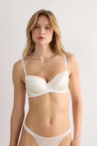 Soutien balconette Sofia Natural Lift em seda