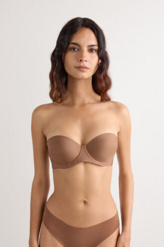 Soutien bandeau Giada em microfibra