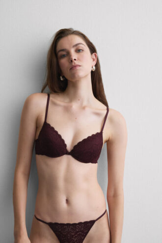 Soutien push-up de renda Bellissima