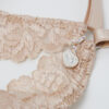 Soutien push-up de seda e renda Silky Flowers Monica