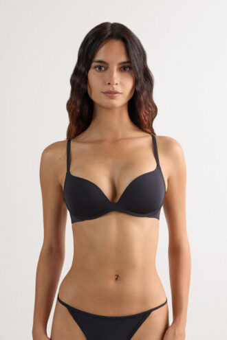Soutien push-up super Gioia em microfibra com toque sedoso Soutien push-up super Gioia em microfibra com toque sedoso