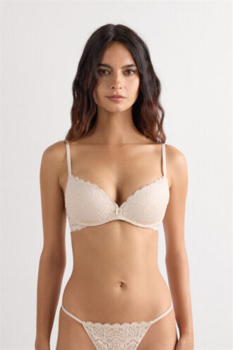 Soutien super push-up em renda Gioia