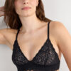 Soutien triangular de renda Emma