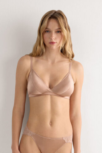 Soutien triangular Emma Refined Everyday em seda