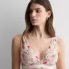Soutien triangular Lara com estampado Pretty Flowers Soutien triangular Lara com estampado Pretty Flowers