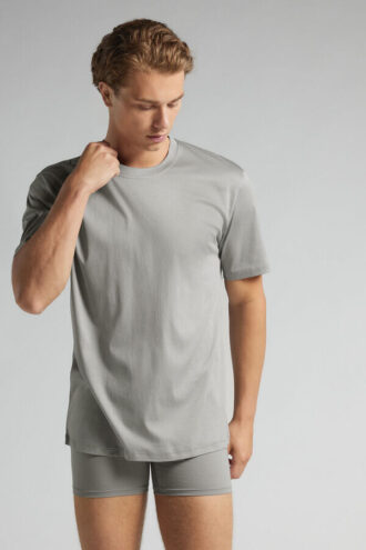 T-shirt de algodão premium T-shirt de algodão premium