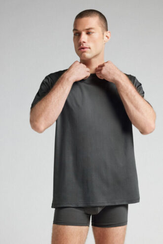 T-shirt de algodão premium T-shirt de algodão premium