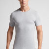 T-shirt em algodão superior elástico T-shirt em algodão superior elástico
