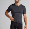 T-shirt em algodão superior elástico T-shirt em algodão superior elástico