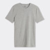 T-shirt em algodão superior elástico T-shirt em algodão superior elástico