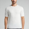 T-shirt em malha de algodão slub T-shirt em malha de algodão slub