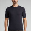T-shirt em malha de algodão slub T-shirt em malha de algodão slub