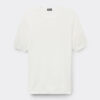 T-shirt em malha de algodão slub T-shirt em malha de algodão slub