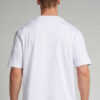 T-shirt oversized em algodão interlock