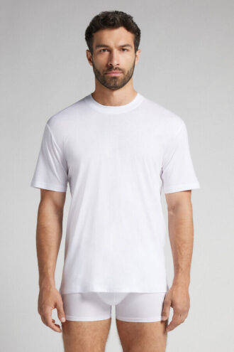 T-shirt superleve em algodão mercerizado premium T-shirt superleve em algodão mercerizado premium
