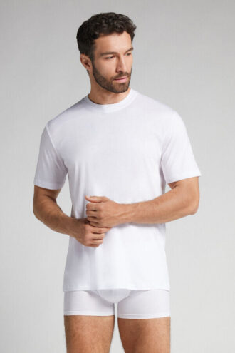 T-shirt superleve em algodão mercerizado premium T-shirt superleve em algodão mercerizado premium