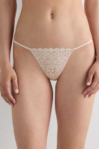 Tanga de renda Thong Tanga de renda Thong