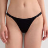 Tanga de seda e renda
