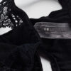 Tanga de seda e renda
