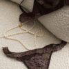 Tanga de tule com flores Pretty Flowers Tanga de tule com flores Pretty Flowers