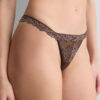 Tanga de tule com flores Pretty Flowers Tanga de tule com flores Pretty Flowers