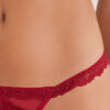 Tanga de tule com flores Pretty Flowers Tanga de tule com flores Pretty Flowers