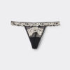 Tanga de tule com flores Pretty Flowers Tanga de tule com flores Pretty Flowers