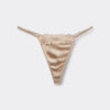 Thong de seda e renda Silky Flowers Thong de seda e renda Silky Flowers