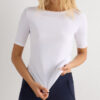 Top com decote barco Fresh Bamboo Top com decote barco Fresh Bamboo