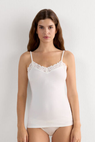 Top em modal com flores Pretty Flowers