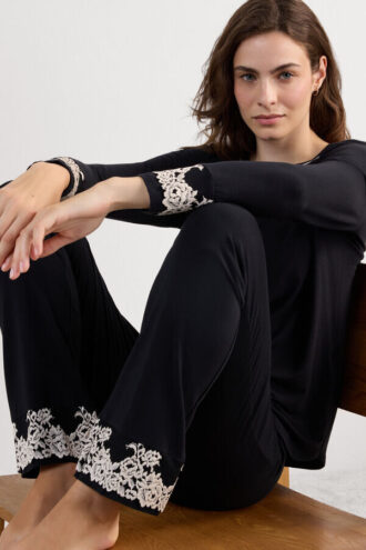 Top em modal com flores Pretty Flowers
